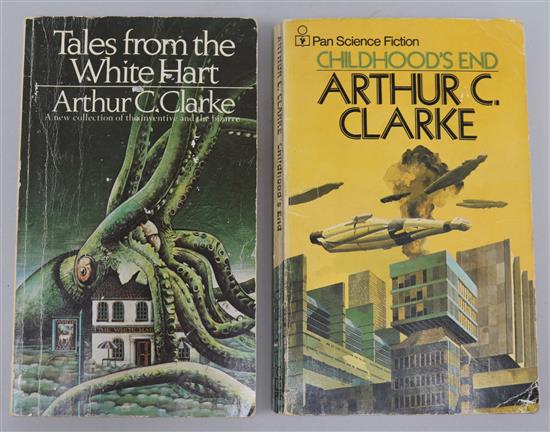Clarke, Arthur C. - Tales from The White Hart, London 1973 and Childhoods End, London 1973,